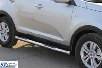 Боковые трубы (2 шт., нержавейка) фото 4