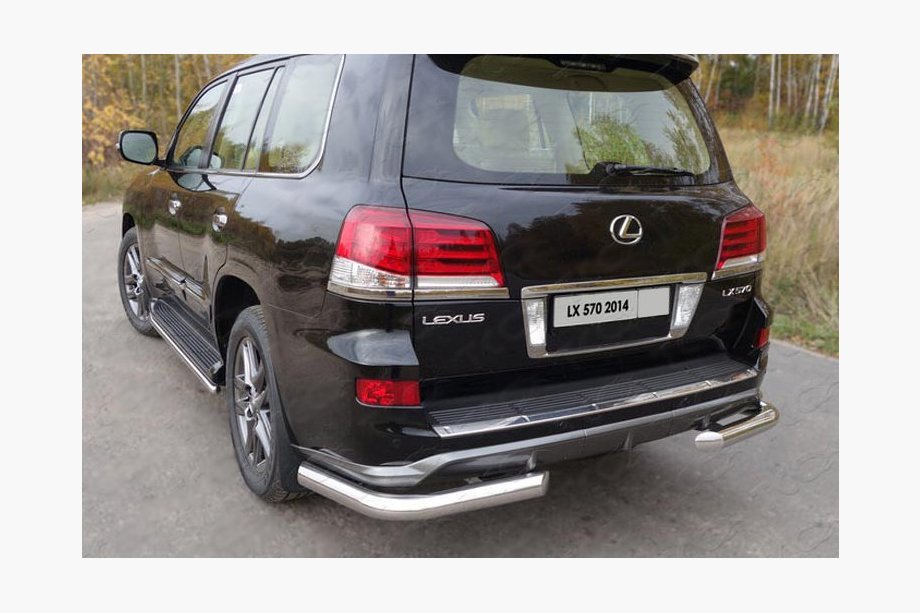 Lexus LX570/450d 2008-2022 гг. Задние фонари (2012-2015, 2 шт) Внутренний правый (на крышке багажника) Фото 2