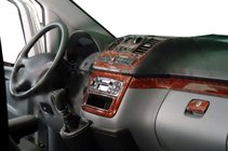 Mercedes Viano 2004-2014 гг. Накладка на панель Meric (передняя часть) 2006-2015, Дерево фото 3