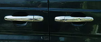 Mercedes Viano 2004-2014 гг. Накладки на дверные ручки из нержавеющей стали фото 3