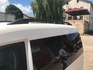Volkswagen Caddy 2004-2010 гг. Рейлинги Skyport BLACK Стандартная база фото 3