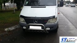 Mercedes Sprinter W901/902/903/904/905 1995–2006 гг. Передний Защитный Дуга WT002 (Нержавейка) фото 2