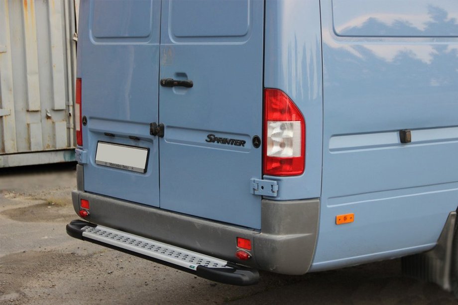 Mercedes Sprinter W906 2006–2018 гг. Задняя дуга Allmond (Алюминий) Фото 1