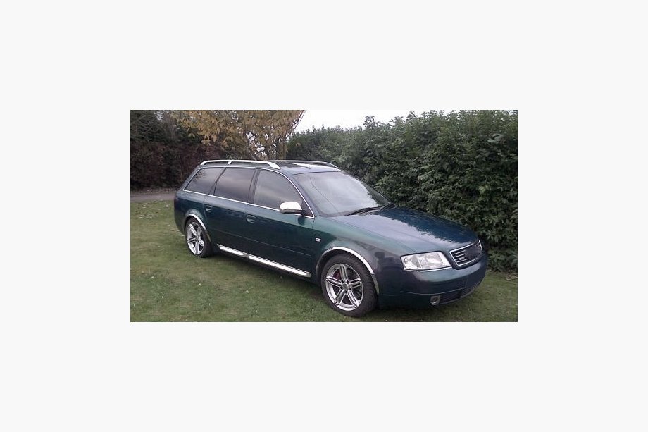 Audi A6 C5 2001-2004 гг. Накладки на арки из нержавейки (4 шт) Image