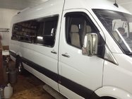 Mercedes Sprinter W906 2006–2018 гг. Хромированные Накладки на Зеркала (2 шт.) Carmos, Турецкая сталь фото 14