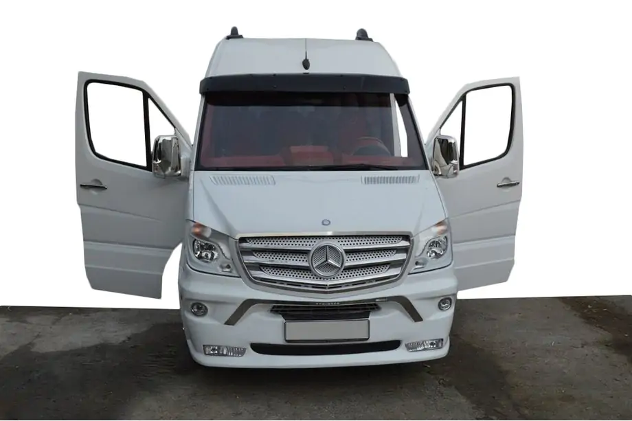 Mercedes Sprinter W906 2006–2018 гг. Накладка на передний бампер ERA (2013↗) Фото 1