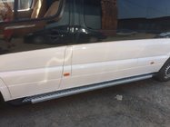 Mercedes Sprinter W907/W910 2018- гг. Боковые Подножки King (2 шт, Алюминий) фото 3