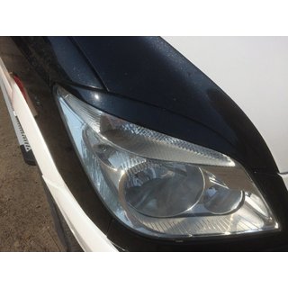 Реснички на Фары Прямые (черные, ABS, 2006-2013) фото 2