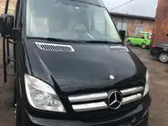 Mercedes Sprinter W906 2006–2018 гг. Накладка на охлаждение (2 шт., ABS) фото 2