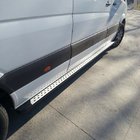 Volkswagen Crafter 2006-2016 гг. Боковые Подножки DOT-Line (2 шт., Алюминий) фото 1