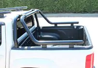 Isuzu D-Max 2011-2019 гг. Дуга на кузов (черная) фото 1