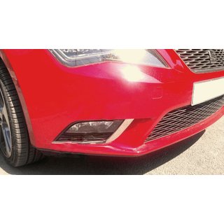 Seat Ibiza Накладки на противотуманки (нерж)