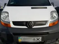 Renault Trafic 2001–2015 гг. Зимняя накладка на решетку радиатора фото 7