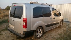Peugeot Partner Tepee 2008-2018 гг. Хромированные Рейлинги фото 3