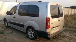 Peugeot Partner Tepee 2008-2018 гг. Хромированные Рейлинги фото 4