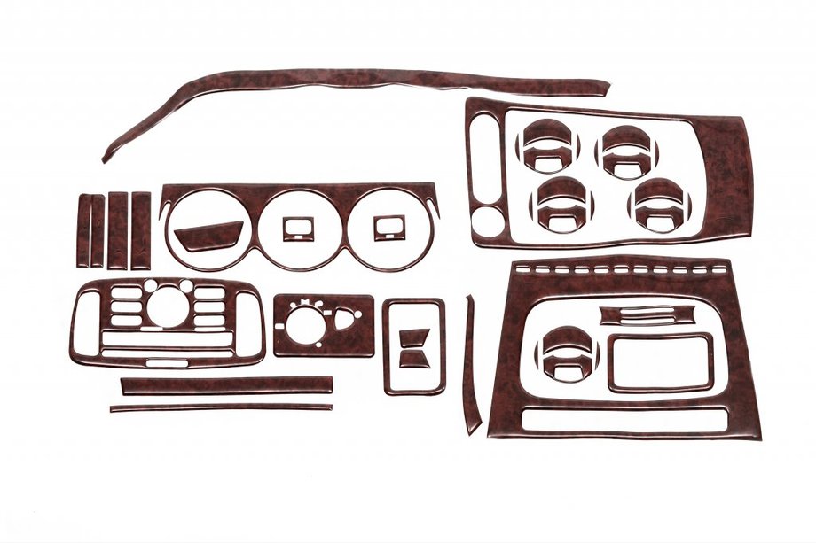 Ford Connect 2010-2013 гг. Накладки на панель приборов (Большой комплект) Image