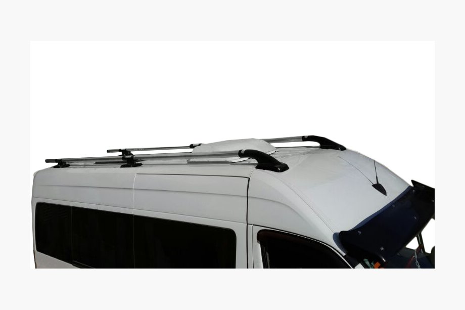 Mercedes Sprinter W901/902/903/904/905 1995–2006 гг. Рейлинги на крышу (Оригинал, 2 шт, Алюминий) Image