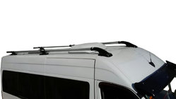 Mercedes Sprinter W901/902/903/904/905 1995–2006 гг. Рейлинги на крышу (Оригинал, 2 шт, Алюминий) фото 1