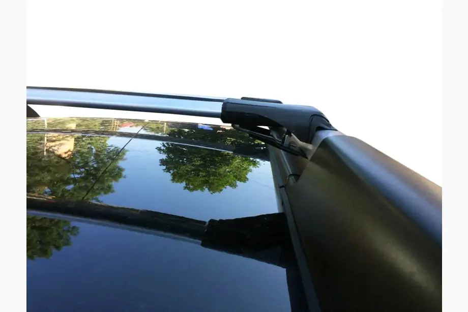 Dacia Duster 2008-2018 гг. Поперечины на рейлинги с замком WingBar V1 (2008-2014, 2 шт) Image