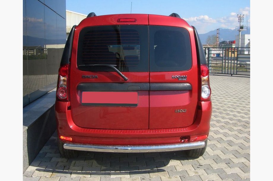 Dacia Logan MCV 2004-2014 гг. Задняя дуга (нержавейка) Image