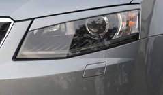 Skoda Octavia III A7 2013-2019 гг. НОВИНКА !!! Реснички на фары (2 шт, грунтованные) фото 1