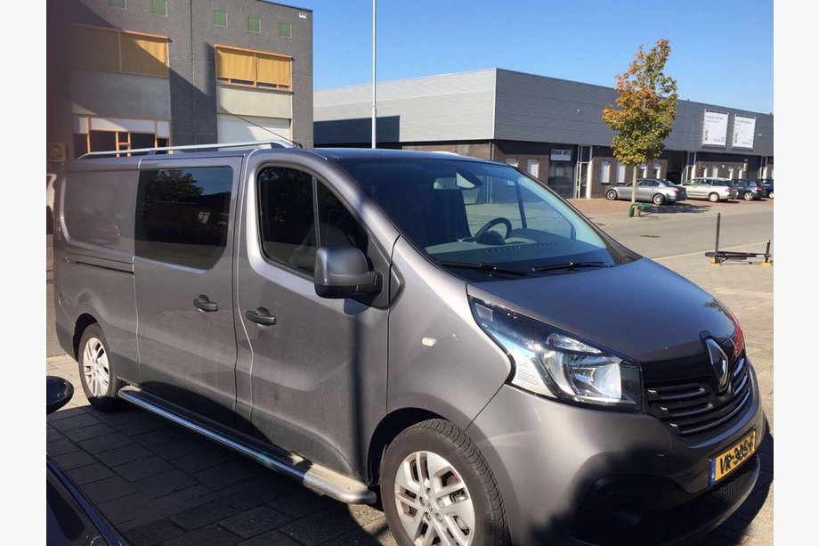 Fiat Talento 2016- гг. Рейлинги Skyport (серебристые) Длинная База Фото 2