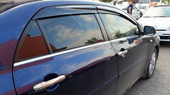 Toyota Corolla 2007-2013 гг. Ветровики на окна (4 шт., Sunplex Sport) фото 8