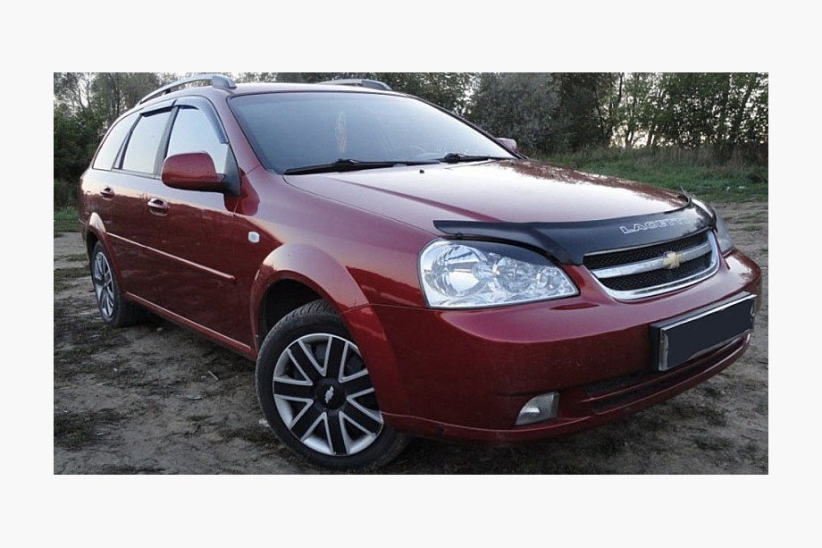 Chevrolet Lacetti 2003-2024 гг. Дефлектор капота (SD / SW, VIP) Image