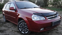 Chevrolet Lacetti 2003-2024 гг. Дефлектор капота (SD / SW, VIP) фото 1