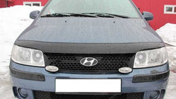 Hyundai Matrix 2001-2010 гг. Дефлектор капота (VIP) фото 1