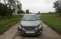 Kia Ceed 2007-2012 гг. Дефлектор капота 2006-2009 (VIP) фото 1