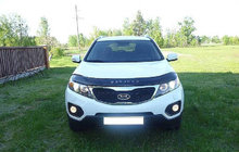 Kia Sorento II XM 2009-2014 гг. Дефлектор капота 2009-2012 (VIP) фото 1