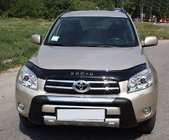 Toyota Rav 4 2006-2013 гг. Дефлектор капота 2006-2010 (VIP) фото 1