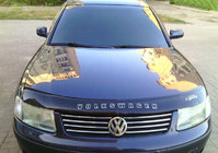 Volkswagen Passat B5 1997-2005 гг. Дефлектор капота 1997-2001 (VIP) фото 1