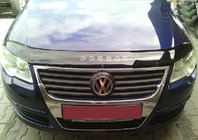 Volkswagen Passat B6 2006-2012 гг. Дефлектор капота VIP фото 1