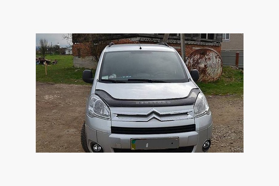 Citroen Berlingo 2008-2018 гг. Дефлектор капота (VIP) Image