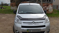 Citroen Berlingo 2008-2018 гг. Дефлектор капота (VIP) фото 1