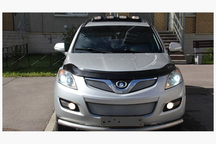 GreatWall Haval H5 2010- гг. Дефлектор капота VIP (для H5) Image