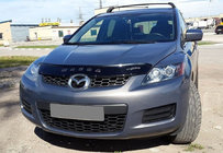 Mazda CX-7 2006-2012 гг. Дефлектор капота (VIP) фото 1