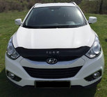 Hyundai IX-35 2010-2015 гг. Дефлектор капота VIP фото 1
