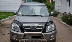 Chery Tiggo 1 2005-2016 гг. Дефлектор капота (VIP) фото 1
