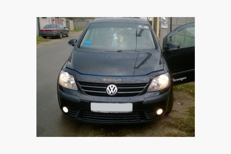 Volkswagen Golf Plus 2004-2014 гг. Дефлектор капота (VIP) Image