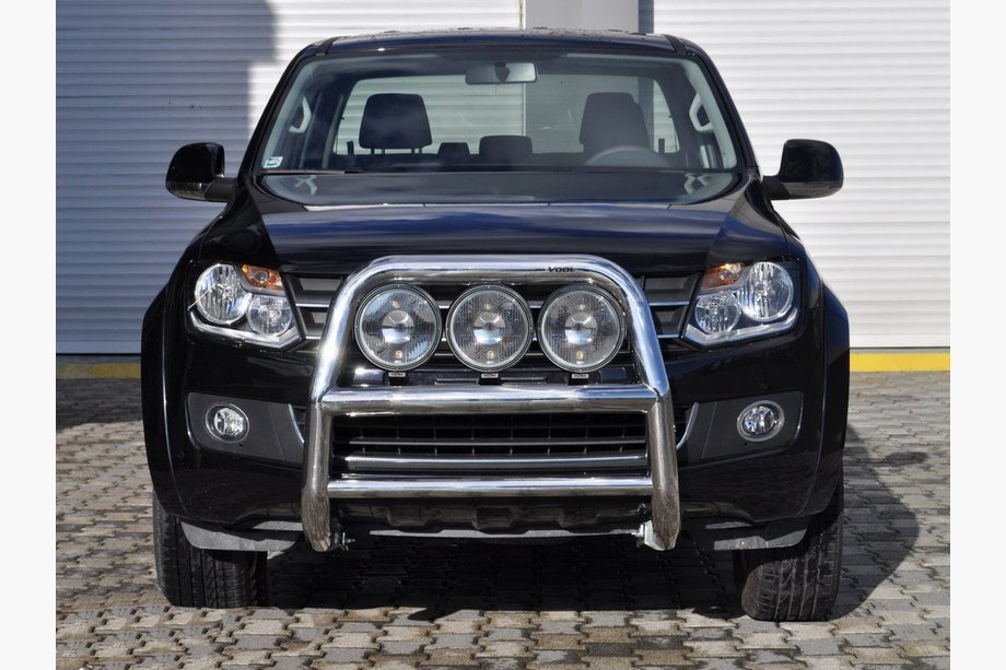 Volkswagen Amarok 2010-2022 гг. Кенгурятник VL001 (нержавейка) Image