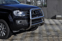 Volkswagen Amarok 2010-2022 гг. Кенгурятник VL001 (нержавейка) фото 3