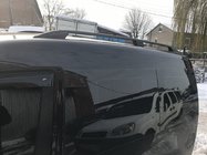 Volkswagen Caddy 2015-2020 гг. Рейлинги Skyport BLACK фото 3