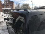Volkswagen Caddy 2015-2020 гг. Рейлинги Skyport BLACK фото 4