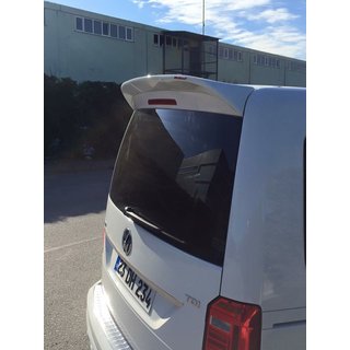 Спойлер (под покраску) Volkswagen Caddy 2015-2020 гг. фото 2