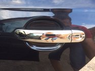 Volkswagen Jetta 2006-2011 гг. Хромированные Накладки на Ручки Дверей (4 шт, Нержавейка) OmsaLine - Итальянская Нержавейка фото 3
