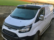 Ford Custom 2013-2022 гг. Козырек на лобовое стекло (на кронштейнах) фото 1