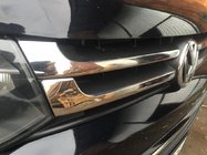 Volkswagen T5 2010-2015 гг. Хромированные накладки на решетку раздельные (Carmos, 4 шт, нержавейка) фото 3